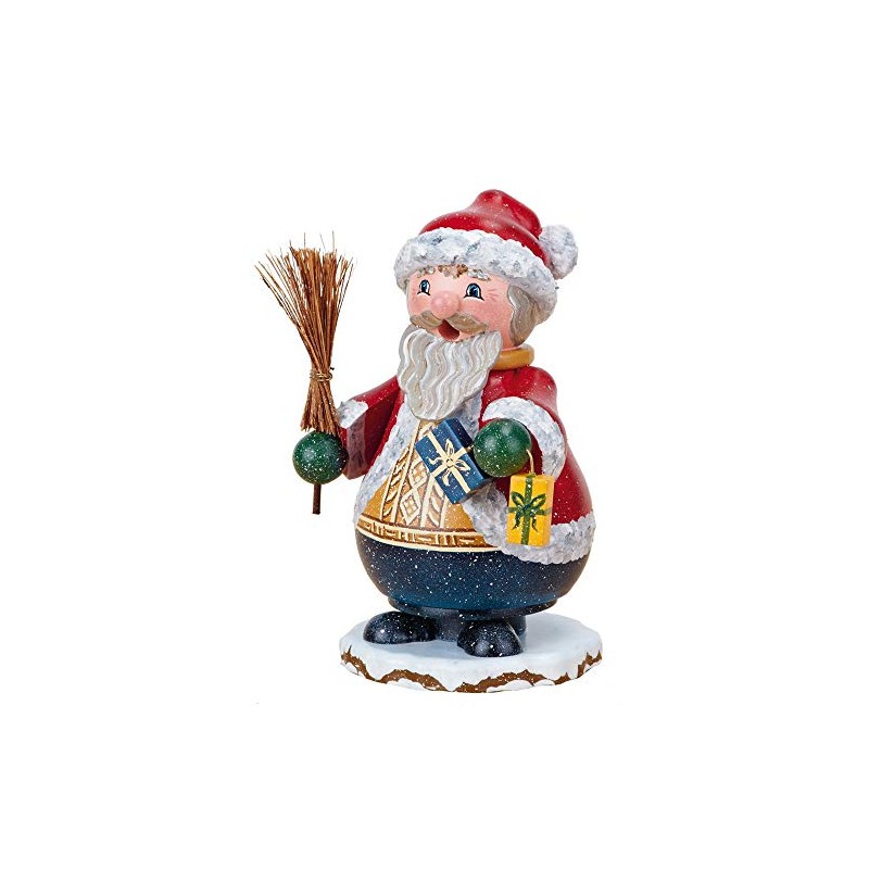Hubrig Neuheit 2013 - Räucherwichtel Weihnachtsmann Nico, 14cm, Erzgebirge