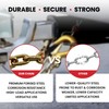 Motor God Heavy-Duty Grade 70 Tow Chain with Forged Steel