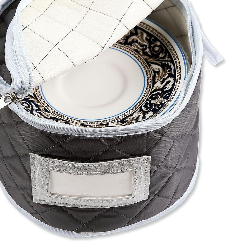 Lillian Vernon Tableware Storage Bags - 6-piece set, Felt Separators