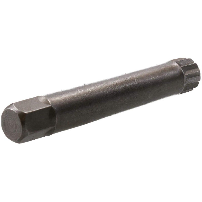 12mm Spline Bit 75mm Length 10mm Shank Chrome Vanadium Hardened