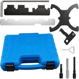 HSXWJ Engine Camshaft Timing Locking Tool Kits Compatible for Ford Fusion Escape Focus Fiesta 2.5L 2.3L 2.0 1.8 1.7 1.6 1.4 1.25 Ecoboost 1.5L 1.6L, 2.0 TDCi 303-1097 303-1552 303-748 303-1550