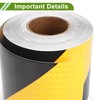 HOPESPANNER Universal 164.04ft x 5.91" Air-Release Adhesive Pinstripe Tape Automotive