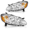 Headlights Assembly Pair for 2003 2004 2005 2006 2007 2008