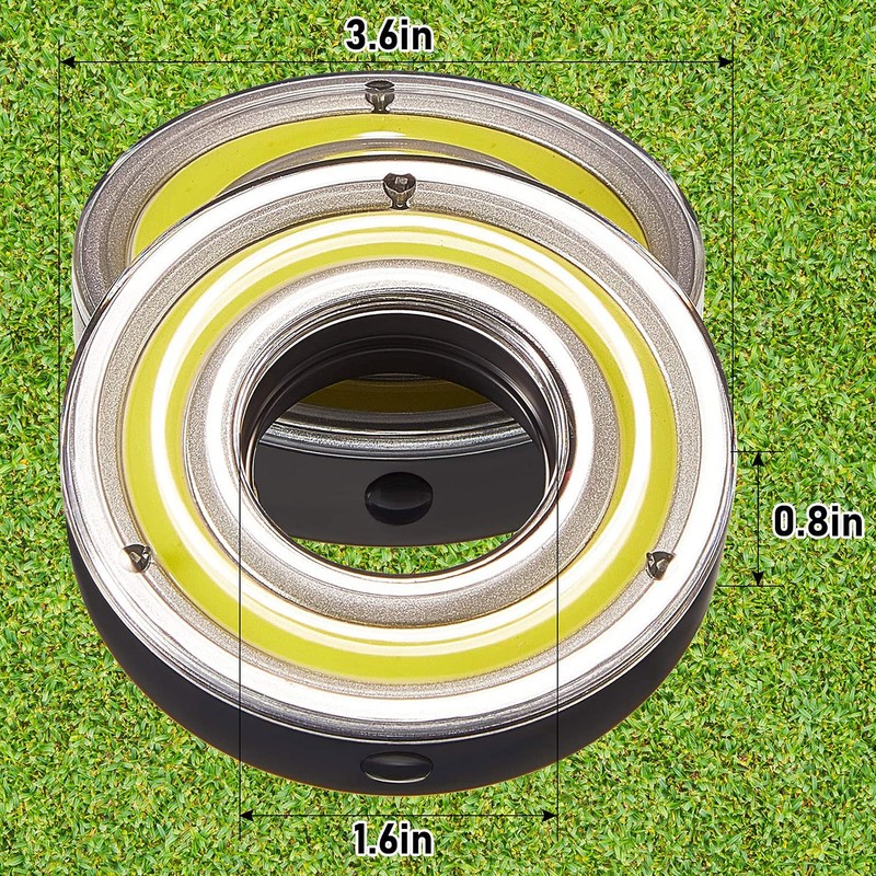 Retisee Night Golf Lights LED Glowing Putting Green Flags and