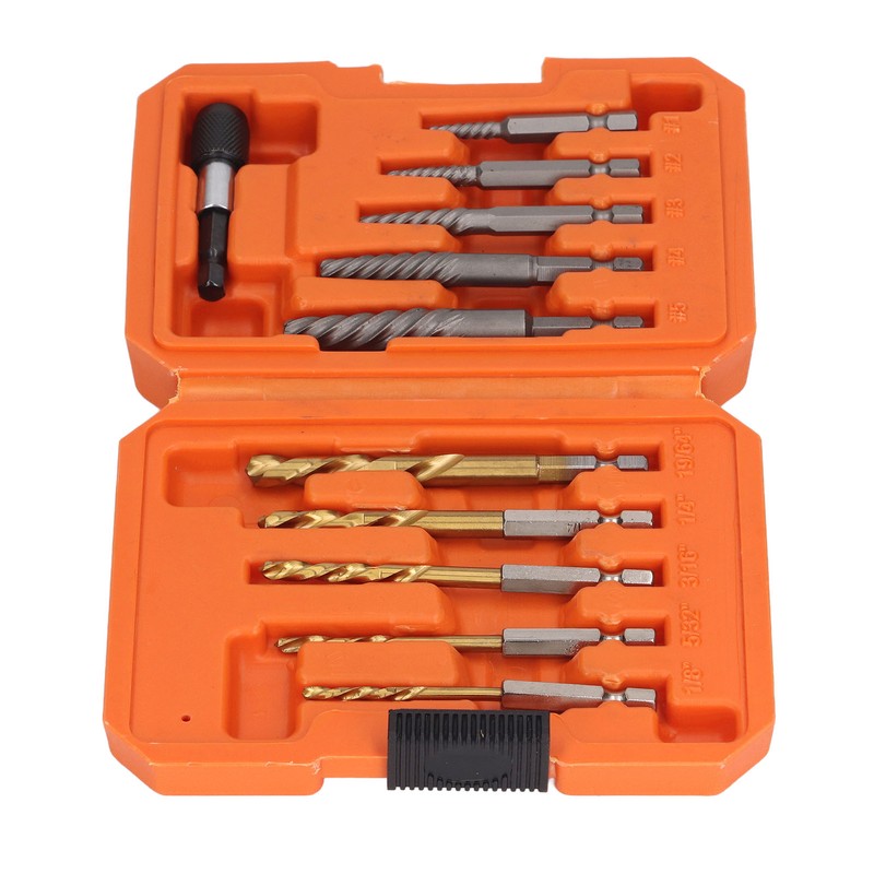 11Pcs Damaged Screw Extractor Kit HHS Professional Bolt Stud Removal