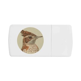 'Rufous Naped Lark' Pill Box with Tablet Splitter (PI00033233)