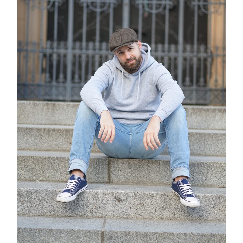 WEROR WEROR-322.1 Men's Peaked Cap - Flat Cap Men's Hat