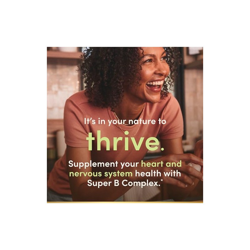 Nature's Bounty Super B-Complex Max Energy & Immune Support (150ct)