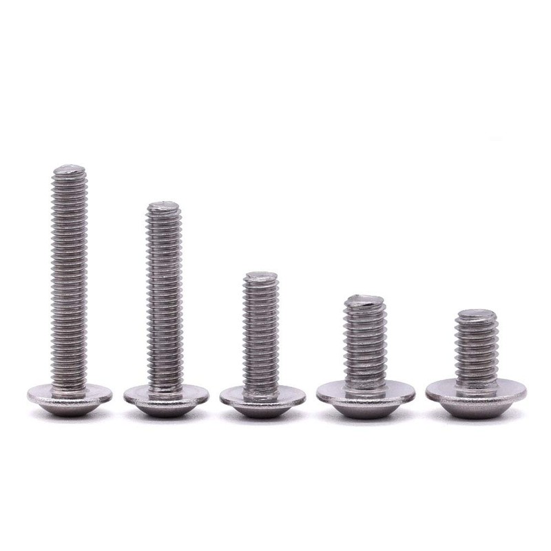 M5-0.8 x 40mm Flanged Washer Button Head Socket Cap Screws,