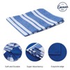 Encasa XO Kitchen Dish Towels Set | Blue | Waffle
