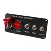 Toggle Switch Ignition 5 in 1 12V 40A Carbon Fibre