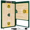 Basketball Dry Erase Coaches Clipboard，Waterproof Basketball Clipboard for Coaches Double-Sided