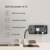 Belkin BP112230-08 Supresor de Picos Enchufe de Pivote, 12 Salidas,