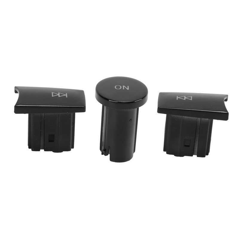 3pcs Multimedia Knob Control Button Car Accessories Replacement for Benz