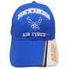 U.S. Air Force USAF Retired Wings Royal Blue Embroidered Cap