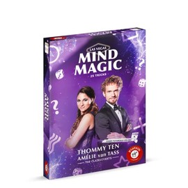 Piatnik 6702 The Clairvoyants-Mind Magic Learn Spells with the World Champions of Mental Magic, White, M