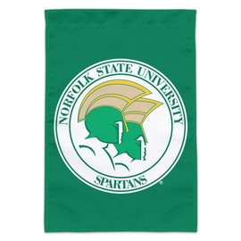 Norfolk State University Primary Logo Garden Yard Flag
