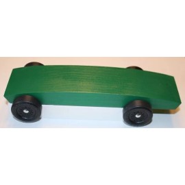 Fast Pinewood Derby Car "Ready to Race"