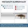 51 Inch Anodized Aluminum Door Drip Cap, 3 Pcs Rain