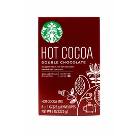 Starbucks Hot Cocoa Mix, Double Chocolate, 8-Count (Pack of 3)