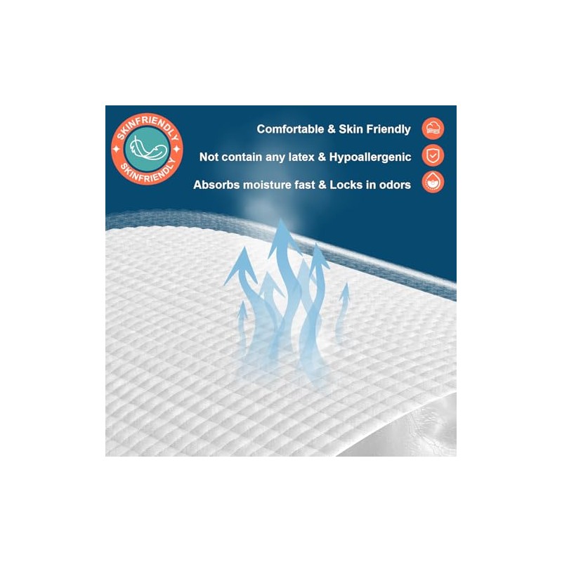 AAY Bed Pads Disposable 30" x 36" (100 Count), Extra