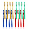 DR PERFECT Adult Smoker's Toothbrush Super Hard & Firm Bristles