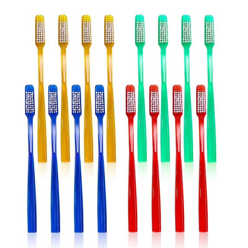 DR PERFECT Adult Smoker's Toothbrush Super Hard & Firm Bristles