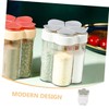 CIYODO Portable Spice Containers 2-piece Seasoning Jar Set Spice Dispenser