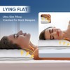 MINUPWELL 2 Packs Ultra Thin Pillows, Flat Pillows for Sleeping