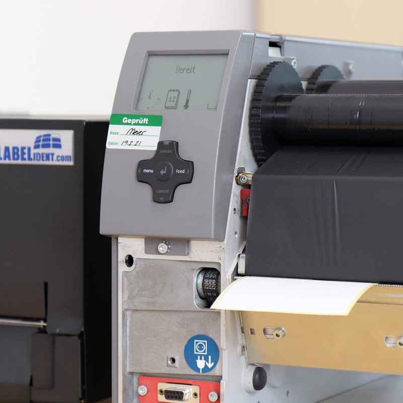 Labelident Quality Assurance Labels – Tested – 38 x 23