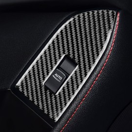 AIRSPEED Subaru BRZ ZC6 Toyota 86 ZN6 Dedicated Door Window Button Door Switch Cover Interior Panel Carbon Fiber 2012-2020 Applicable Dirt Resistant Scratch Resistant Accessory Interior Parts Right