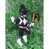 Power Rangers Christmas Tree Ornament Set - Unique Shatterproof Plastic