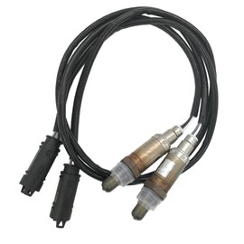 JESBEN 4 sensores de oxígeno de flujo ascendente 1 y sensor descendente 2 de repuesto para 320i 325xi 2001-2005 323i 328i 528i 1999-2000 330i 325i 525i 530i 2001-2003 X3 X5 Z4 234-4672 234-4683