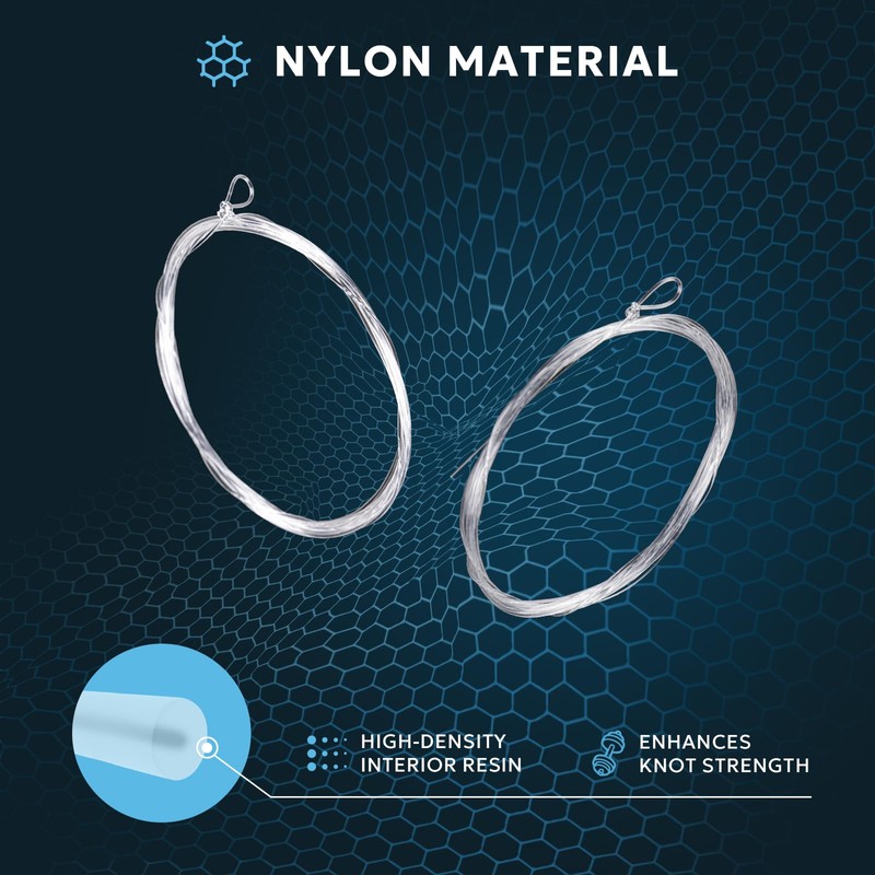 SF Pre-tied Loop for Fly Fishing Tapered Leader Nylon (6