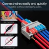 GKEEMARS 10Pcs Lever Wire Connectors, Quick Disconnect Kit Cable Clamp