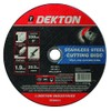 Dekton 115mm Cutting Disc Stainless Steel Ultra Thin- 230mm diameter|