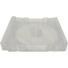 (5) Clear Replacement CD Trays - Fits Standard 10.4mm CD