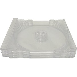 (5) Clear Replacement CD Trays - Fits Standard 10.4mm CD Jewel Boxes - #CDIS80CL