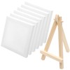 6PCS Mini Canvas Art Boards, 10x10cm Art Canvases, Boards for