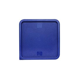 Excellante Plastic Square Lid for 12, 18 and 22-Quart, Blue