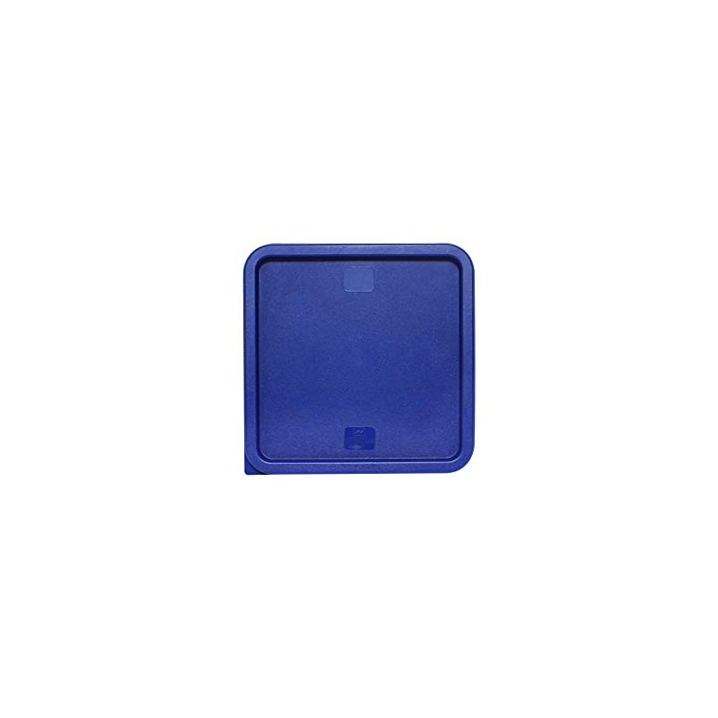 Excellante Plastic Square Lid for 12, 18 and 22-Quart, Blue