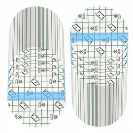 Nuanchu 100 Pieces 4 Inches Transparent Stretch Adhesive Bandage Waterproof Bandage Round Transparent Film Dressing Disposable Cover Dressing Tape for Shower