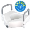 Compass Health Raised Toilet Seat + Best Portable Elevated Riser