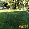Garden Wire Compost Bin 36x36x30 inches, Green, Garden Bed Fencing