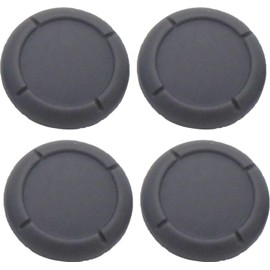 Audio Fan Switch Controller Analog Joystick Cap Cover Compatible with OLED Models, Set of 4, Gray