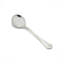 Fortessa Medici 18/10 Stainless Steel Flatware Bouillon Spoon, Set of 12