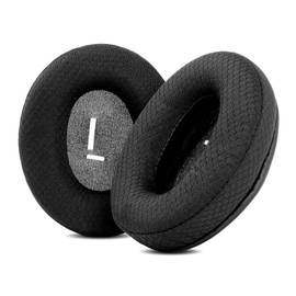 TaiZiChangQin ZX770BN Ohrpolster Ohrpolster Ersatz Kompatibel mit Sony MDR-ZX770BN MDR-ZX770BT MDR-ZX780DC Kopfhörer (Stoff-Ohrpolster Schwarz)