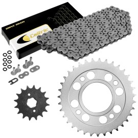Caltric O-Ring Drive Chain & Sprockets Kit for Honda CM400A CM400C CM400E CM400T