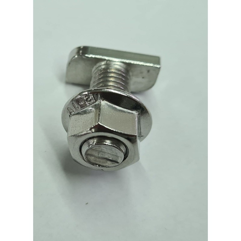 NAKA Hammer Head Screw Set Including Nut M10 Photovoltaic Aluminium