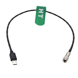 HangTon Timecode for UltraSync ONE to Sony FX3 FX30 A1 A7S3 A7SIII Camera, DIN 1.0/2.3 to Multi Micro USB 30cm